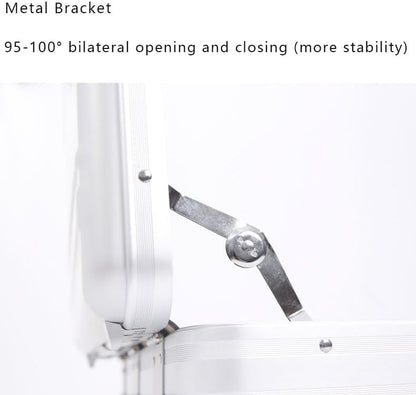 Aluminum Briefcase Metal Toolkit Box TSA Combination Lock Luxury Case with Foam for Wine/Jewellery/Watch/Equipment/Camera