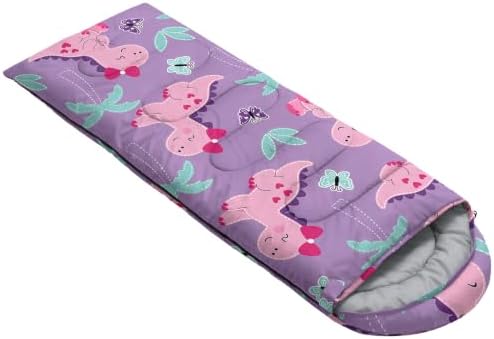 Axolotl Unicorn Sleeping Bag for Kids Boys Girls–Lightweight Warm Cold Weather Sleeping Bags,Waterproof Portable Sleeping Bag with Compression Sack for Camping Backpacking Outdoor Indoor