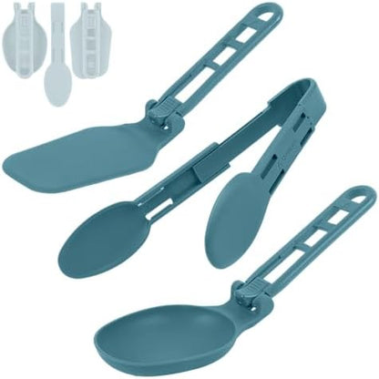 Coghlan’s Folding Camping Cooking Utensils – Compact, Lightweight Spoon, Spatula & Utensil Set – Heat‑Resistant, Durable Nylon Gear for Outdoor Cooking, Hiking & Travel