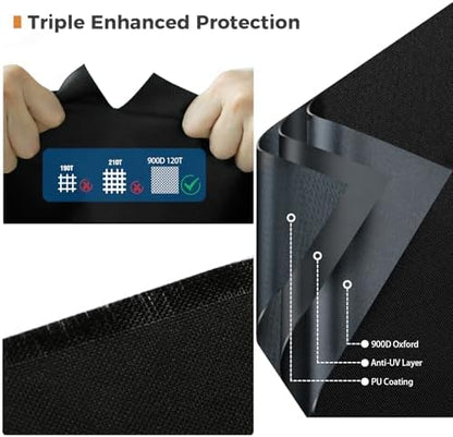 Griddle Cover for Blackstone 22" with Hood & Stand,Flexible 900D