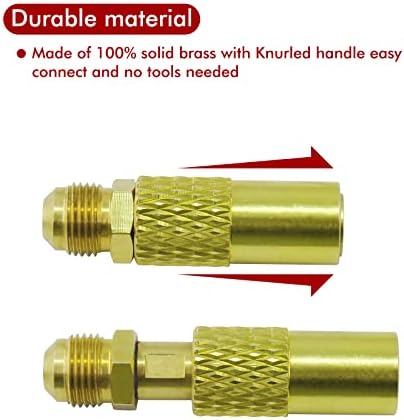 MENSI 3/8" Male Flare Converter Adapter for Coleman Roadtrip LXE Grill to Hook Up RV Propane Extension Hose Roadtrip Grill Series 9949 / 9949A and Some 9941， C001, 5010000743, 9942A5251