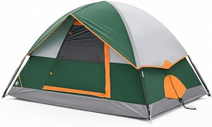 OLIXIS Camping Tent 2 Person, Tent for Camping, Fast Setup, Compact Carry