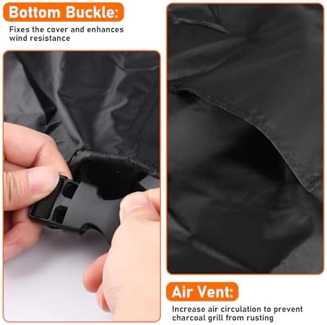 Charcoal Grill Cover for Weber,Round Grill Cover-Customized