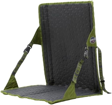Crazy Creek HEX 2.0 LongBack Chair for Backpacking, Camping and Stadium Use, Extra Width & Back Height for Comfort, 250 LBS Weight Capacity, Adjustable Straps w/Rock Lockster (R) Buckles
