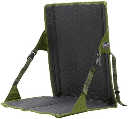 Crazy Creek HEX 2.0 LongBack Chair for Backpacking, Camping and Stadium Use, Extra Width & Back Height for Comfort, 250 LBS Weight Capacity, Adjustable Straps w/Rock Lockster (R) Buckles