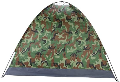 3-4 Person Camping Dome Tent with Waterproof Oxford Floor, UV-Resistant Polyester Cover, Easy Setup Lightweight Outdoor Shelter for Hiking, Backpacking & Weekend Adventures