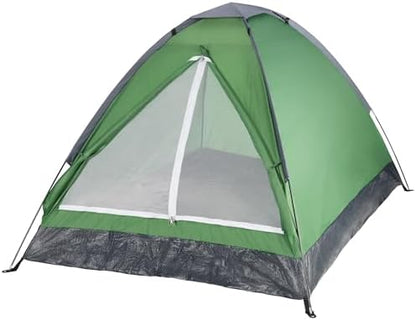2 Person Camping Tent with Rain Fly and Carrying Bag - Lightweight Outdoor Pop Up Tents for Camping Essentials, Music Festivals, Backpacking, Hiking, or Beach Shelter by Wakeman Outdoors