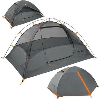 Clostnature 1/2/3/4 Person Lightweight Backpacking Tent, Easy Setup Tent