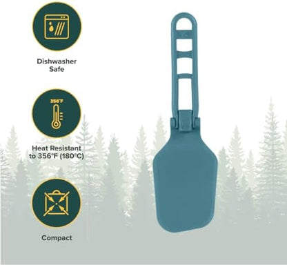 Coghlan’s Folding Camping Cooking Utensils – Compact, Lightweight Spoon, Spatula & Utensil Set – Heat‑Resistant, Durable Nylon Gear for Outdoor Cooking, Hiking & Travel