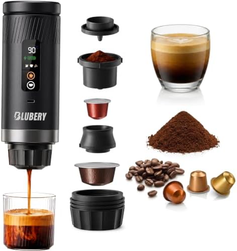 LED Screen portable espresso maker,travel espresso maker, espresso machine