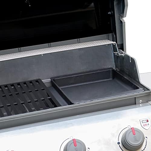 7658 Enameled Cast Iron Griddle for Weber Spirit 200/300, Premium Easy Clean Non-Stick – Fits Spirit I/II E-210/E-310/S-210/S-310