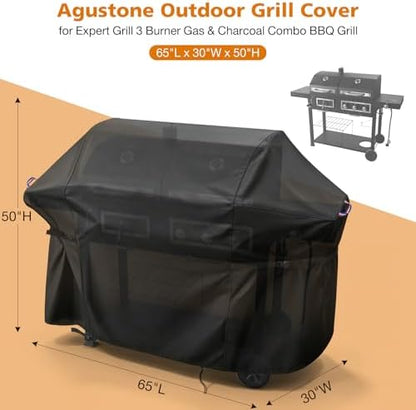 65x30 Grill Cover for Expert Grill 3 Burner Gas & Charcoal Combo BBQ Grill
