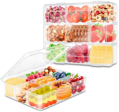 12 Pcs Snack Box Container