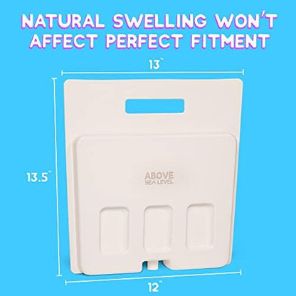 Above Sea Level Ice Pack Divider Compatible with YETI Coolers - Choose Your Size (Tundra Haul, 35/45, 65, Roadie 32, 48/60) - Freeable Cooler Insert for Tundra and Roadie Ice Chests