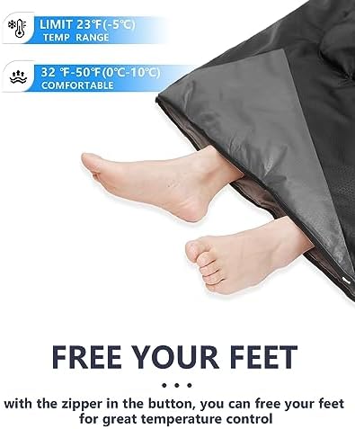 Sleeping Bags for Adults Backpacking Lightweight Waterproof- Cold Weather Sleeping Bag for Girls Boys Mens for Warm Camping Hiking Outdoor Travel Hunting with Compression Bags