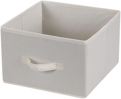 Household Essentials 311344 10 Pocket Hanging Shoe Storage Organizer for Closets | Natural Canvas