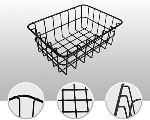 Cooler Basket, with Wire Design, Steel Alloy, Rust-Resistant Cooler Organizer, Portable Ice Insert, for Camping, Fishing, Tailgating