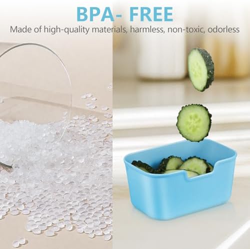 Small Snack Box Container, Divided Serving Tray with Lid, 4 Compartment Snack Box Container for Candy, Fruits, Charcuterie, Travel & Parties, BPA-Free, 2 Pack