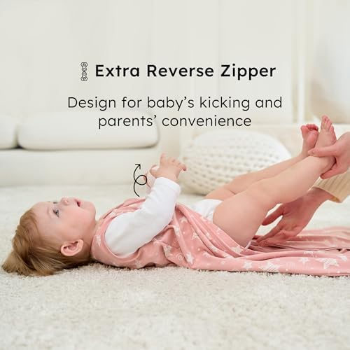 Baby Sleep Sack 12-18 Months 0.5 Tog Soft Sleeping Bag 100% Cotton