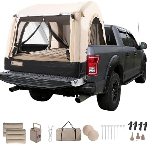 Inflatable Truck Bed Tent Mattress for Camping Outdoor Travel