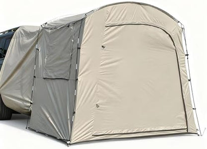 Economical Car Camping Tent - Easy Setup 210D Ripstop, Spacious Universal Fit for Overnight Outdoor Trips