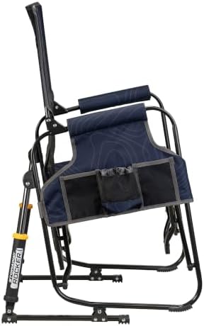 GCI Outdoor Stowaway Rocker - Navy Topo