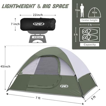 Camping Tent 2-4 Person Dome Tents