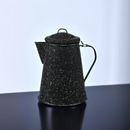 Granite Ware Coffee Boiler, 3 Qt - Speckled Black