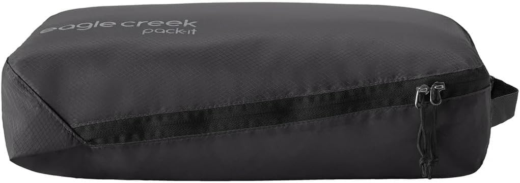 Eagle Creek Pack-It Starter Set - Includes S Isolate Cube, M Isolate Cube & L Pack-It Reveal Garment Folder L - Lightweight Travel & Storage Essentials - Black