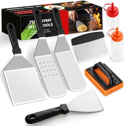 Griddle Accessories Kit for Blackstone and Camp Chef, Flat Top Grill