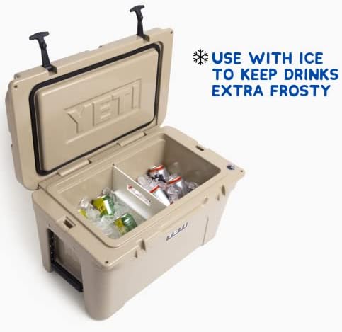Above Sea Level Ice Pack Divider Compatible with YETI Coolers - Choose Your Size (Tundra Haul, 35/45, 65, Roadie 32, 48/60) - Freeable Cooler Insert for Tundra and Roadie Ice Chests