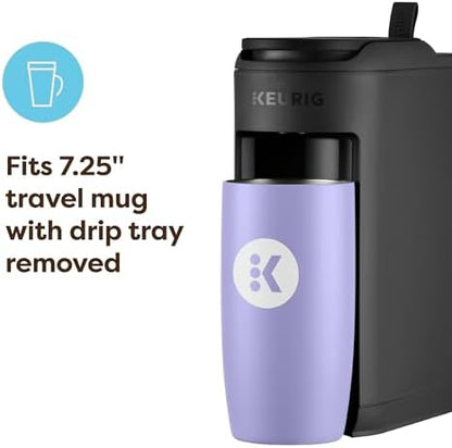 Keurig K-Mini Mate Single Serve K-Cup Pod Coffee Maker, Brews Up to 12 oz Cup, Compact Portable Coffee Machine for Small Spaces, Great for Dorms & Offices, Black