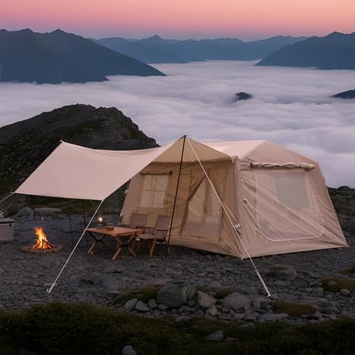 11m2Pop Up Tents for CampingWaterproof Camping Tent Person Family
