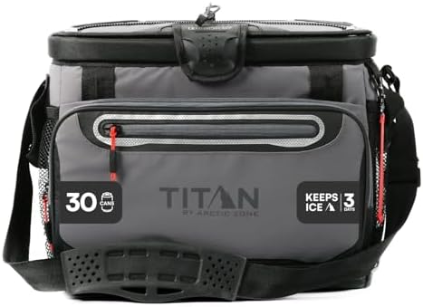 Titan Zipperless HardBody Cooler, Keeps Ice 2 Days