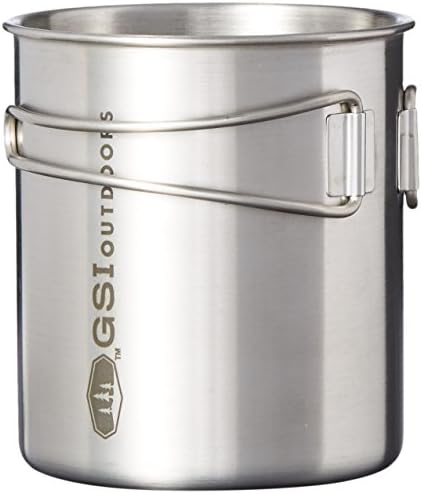 GSI Outdoors Glacier Stainless Bottle Cup, Large, 24 fl oz, Camp Cup
