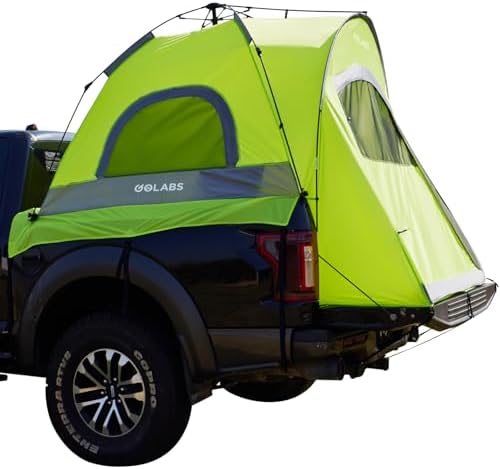 Golabs Truck Bed Tent, 5-6 Ft Camping Tent, Easy Setup by Pre-Attached Pole