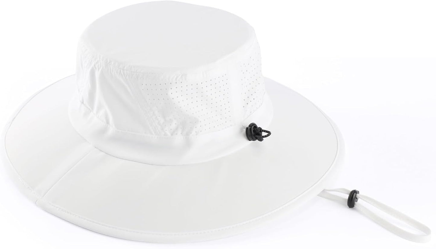 Home Prefer UPF 50+ Sun Hats for Men Women Foldable Wide Brim Fishing Hat Quick Dry Summer Outdoor Garden Safari Bucket Hat