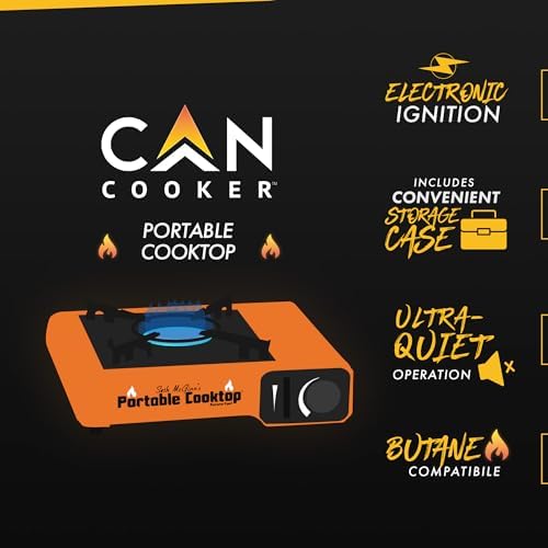 CanCooker Portable Butane Burner Stove | 6 Pack