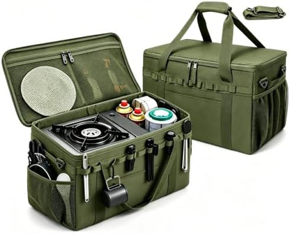 40L Waterproof 600D Camping Storage Bag Modular Organizer Outdoor Gear Kitchen Carry Case