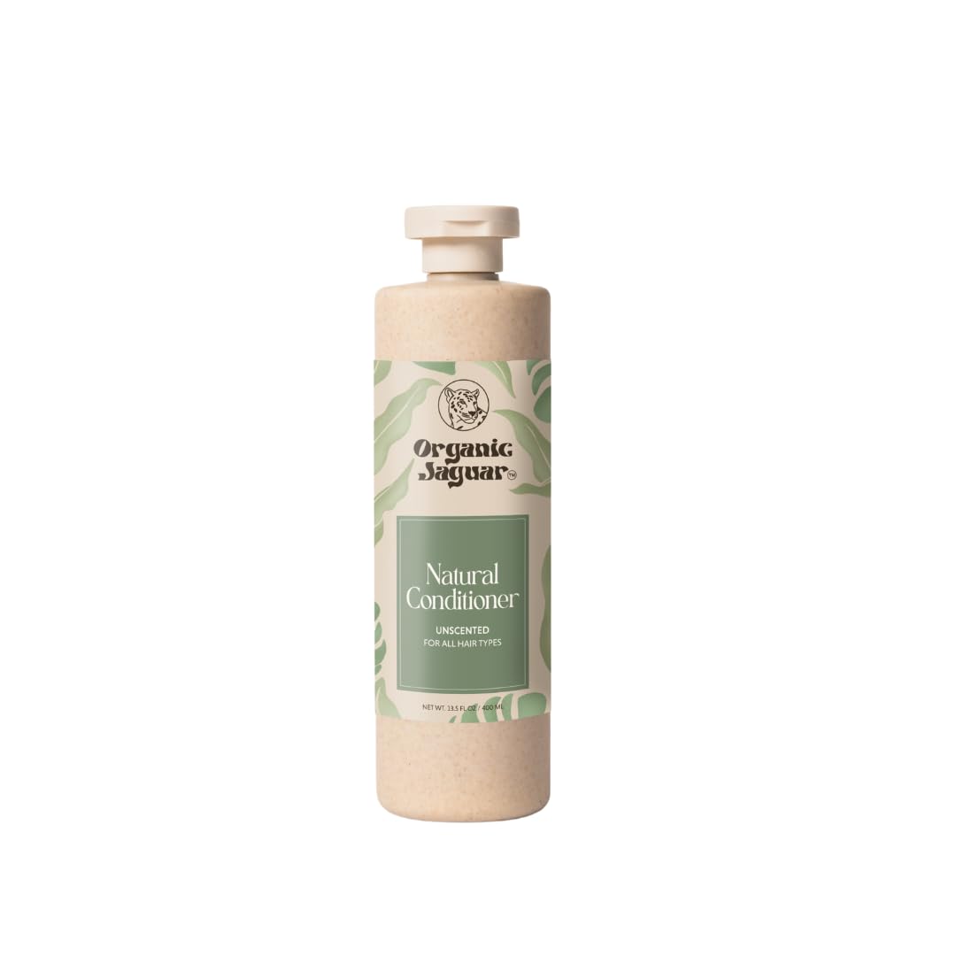 Natural Conditioner for Hair Care, Sulfate Free Conditioner with Vitamin E, Castor, Argan and Almond Oil, Rosemary and Peppermint Scent, For All Hair, 13.5 fl oz
