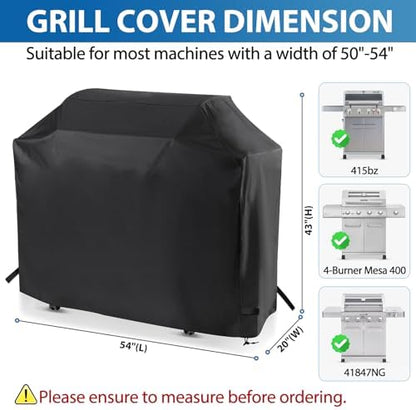 54 Inch Gas Grill Cover for Monument Mesa M405BZ & M415BZ, Mesa 400 Series