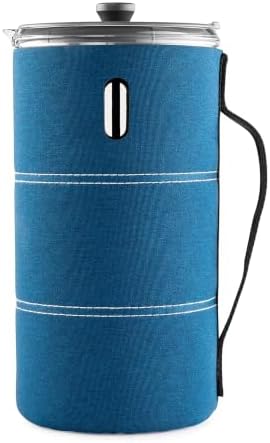 GSI Outdoors JavaPress, 50 fl oz, Insulated French Press, Blue