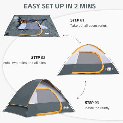Camping Tent 2-4 Person Dome Tents