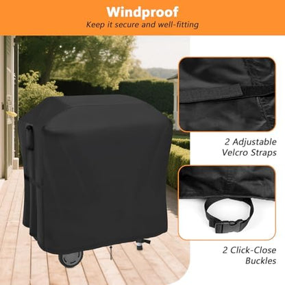 33" Grill Cover for Charbroil Bistro Pro Electric Grill & Griddle