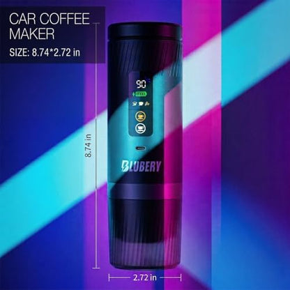 LED Screen portable espresso maker,travel espresso maker, espresso machine