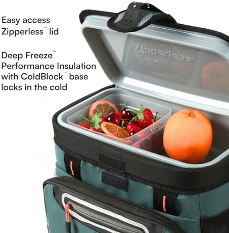 Titan Zipperless HardBody Cooler, Keeps Ice 2 Days