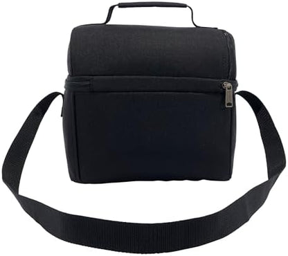 Carhartt Camping Cooler, Worksite Lunch Box, Soft Shell Lunch Bag for Construction Sites, Work and Everyday Use, Black