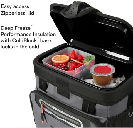 Titan Zipperless HardBody Cooler, Keeps Ice 2 Days