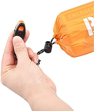 Life Emergency Shelter - 2 Person Tent - Emergency Blanket/Sleeping Bag/Raincoat 4PCS - Survival Tarp