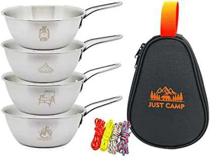 4pcs Camping Sierra Cup
